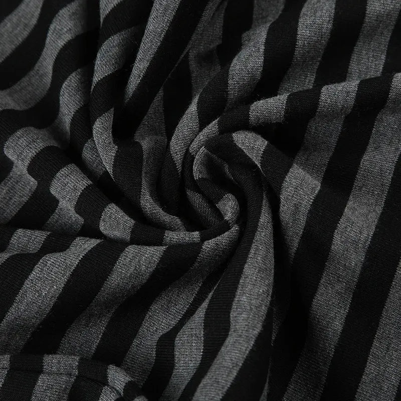 Striped Flare Sweatpants