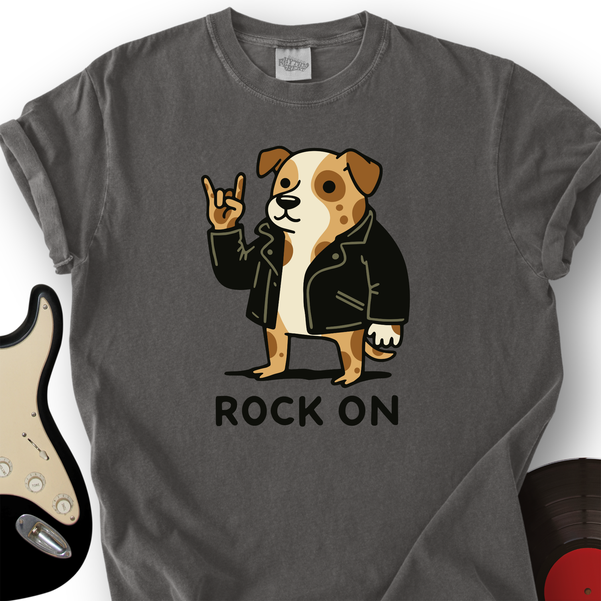 Dog Rock On T-Shirt