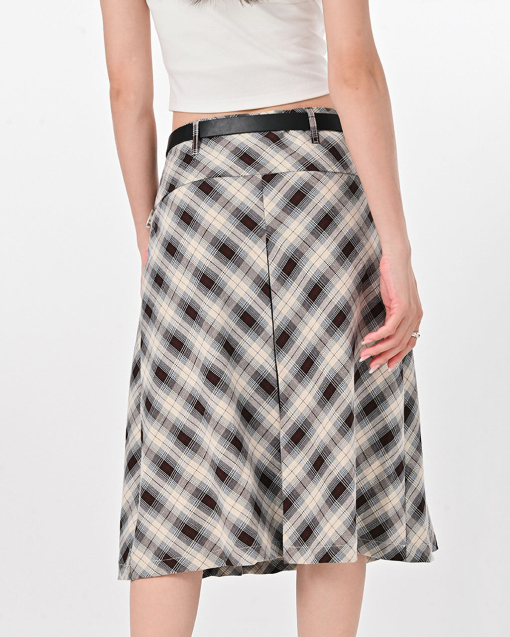 Good Manners Plaid Kilt Skirt