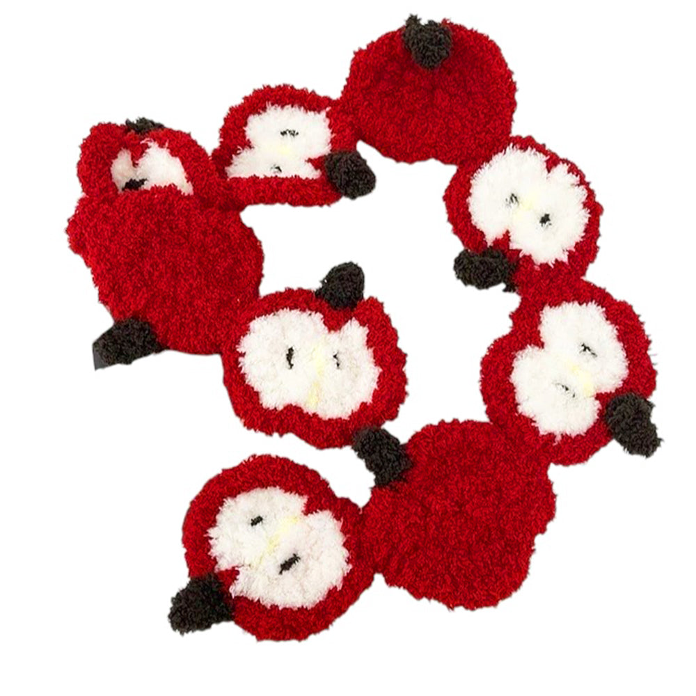 Apple Core Crochet Scarf