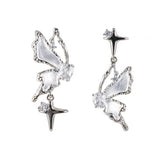 Asymmetric Butterfly Earrings
