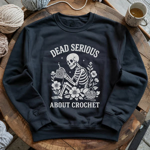 Serious About Crochet Sweatshirt