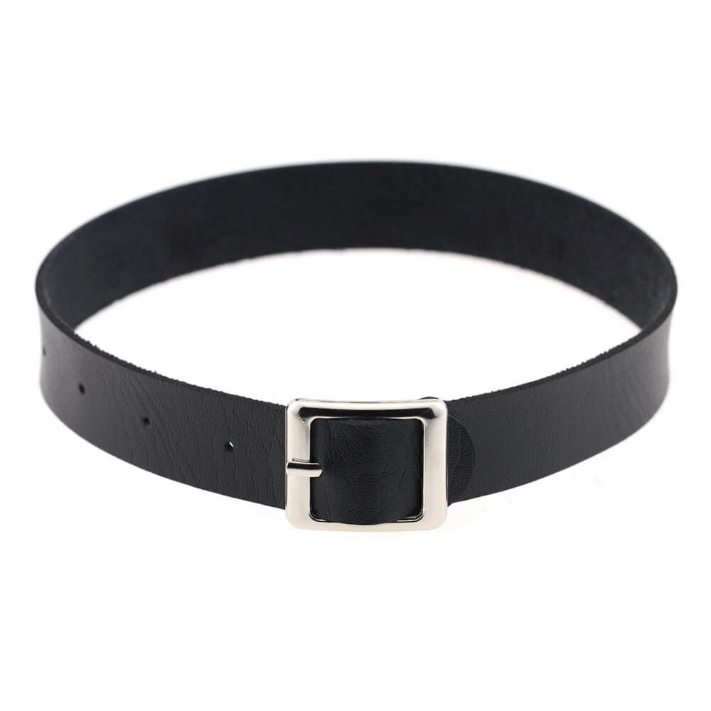 Rule Breakers Leather Choker Necklace