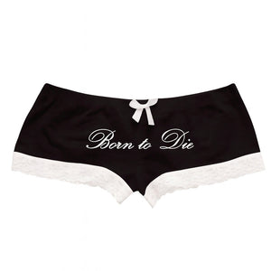 Born to Die Lace Micro Shorts