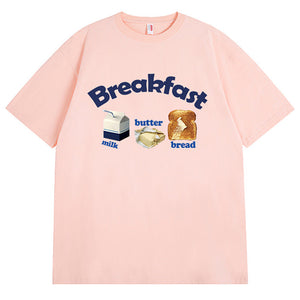 Breakfast Aesthetic Graphic T-Shirt
