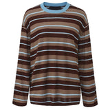 Brown Sugar Stripes Sweater