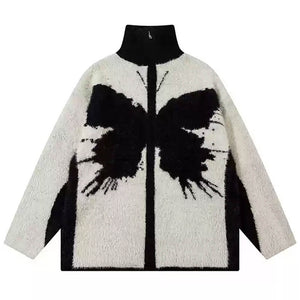 Butterfly Zip-Up Jacket