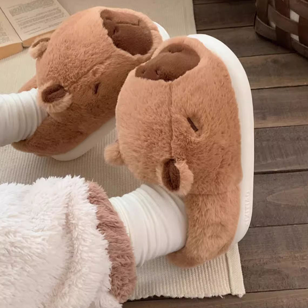 Cute Capybara Slippers