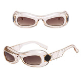 Chunky Oval Sunglasses