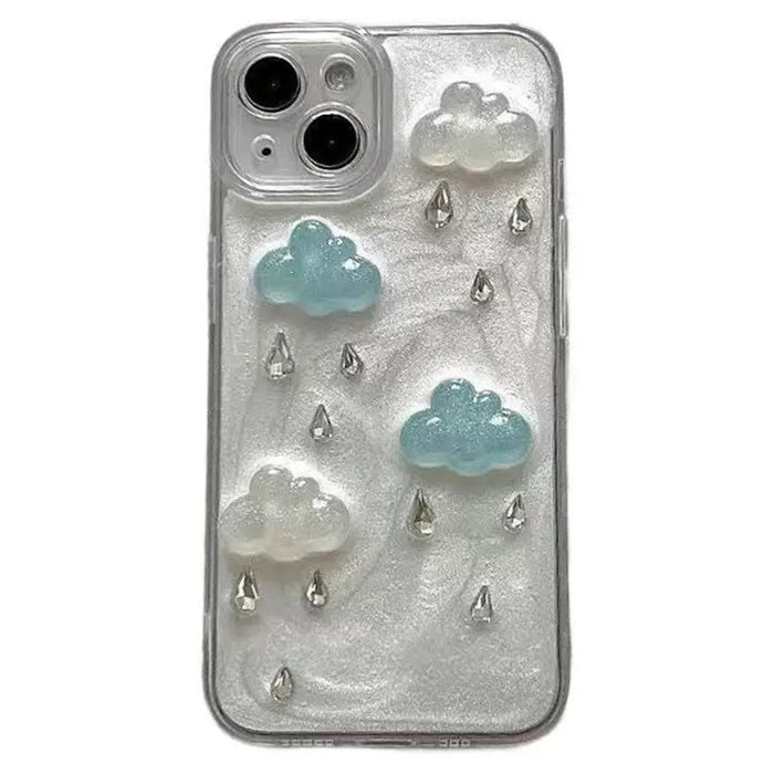Cloud Crystal Drop iPhone Case
