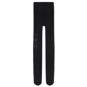 Coquette Bow Tattoo Tights
