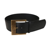Coastal Cowgirl Leather Belt in Black