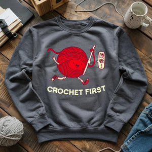 Crochet First Sweatshirt