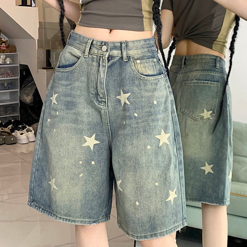 Downtown Girl Star Shorts