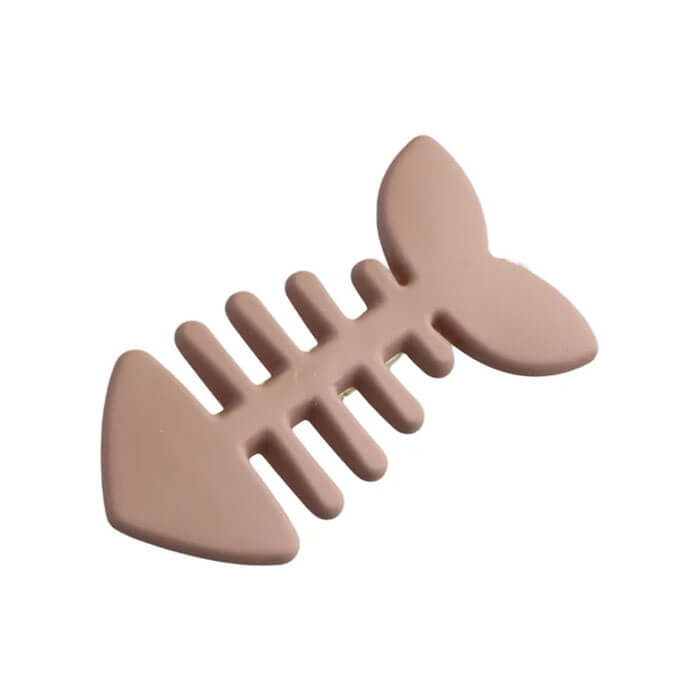 Fish Bone Mini Hair Clip