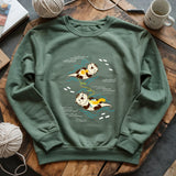 Otterly Knitting Away Sweatshirt