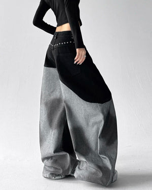 Distorted Mood Wide Leg Jeans