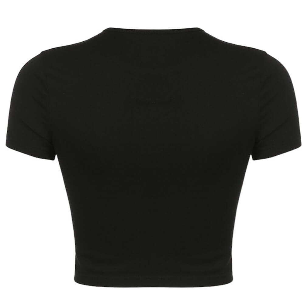 Grunge Aesthetic Angel Wings Crop Top