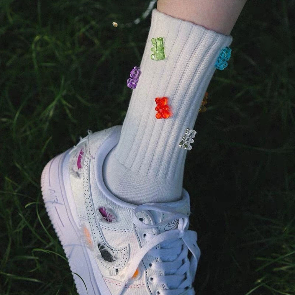 Gummy Bear Crew Socks
