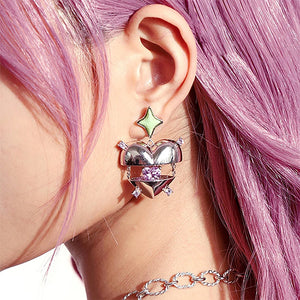 Inside My Heart Aesthetic Earrings