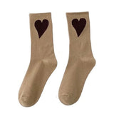 Heart Crush Ribbed Socks