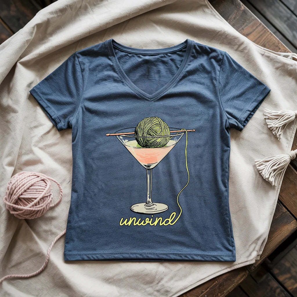 Unwind Lady V-neck