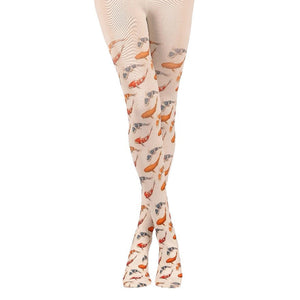 Koi Fish Print Aesthetic Tights