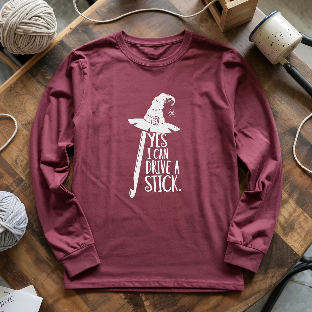 I Can Drive A Stick Long Sleeve T-shirt