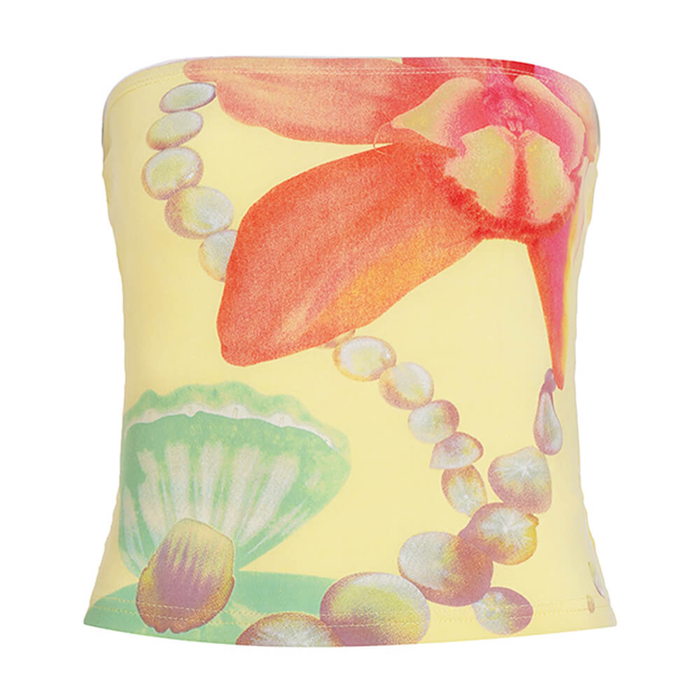 Mermaid Aesthetic Tube Top