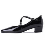 Old Money Cross Strap Mary Janes
