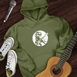Dinos Playing Guitar Hoodie