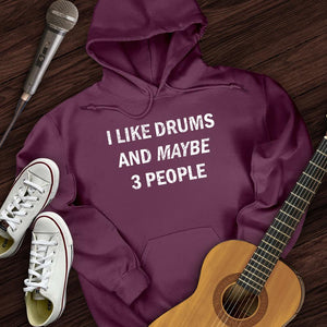 I Like Drums Hoodie