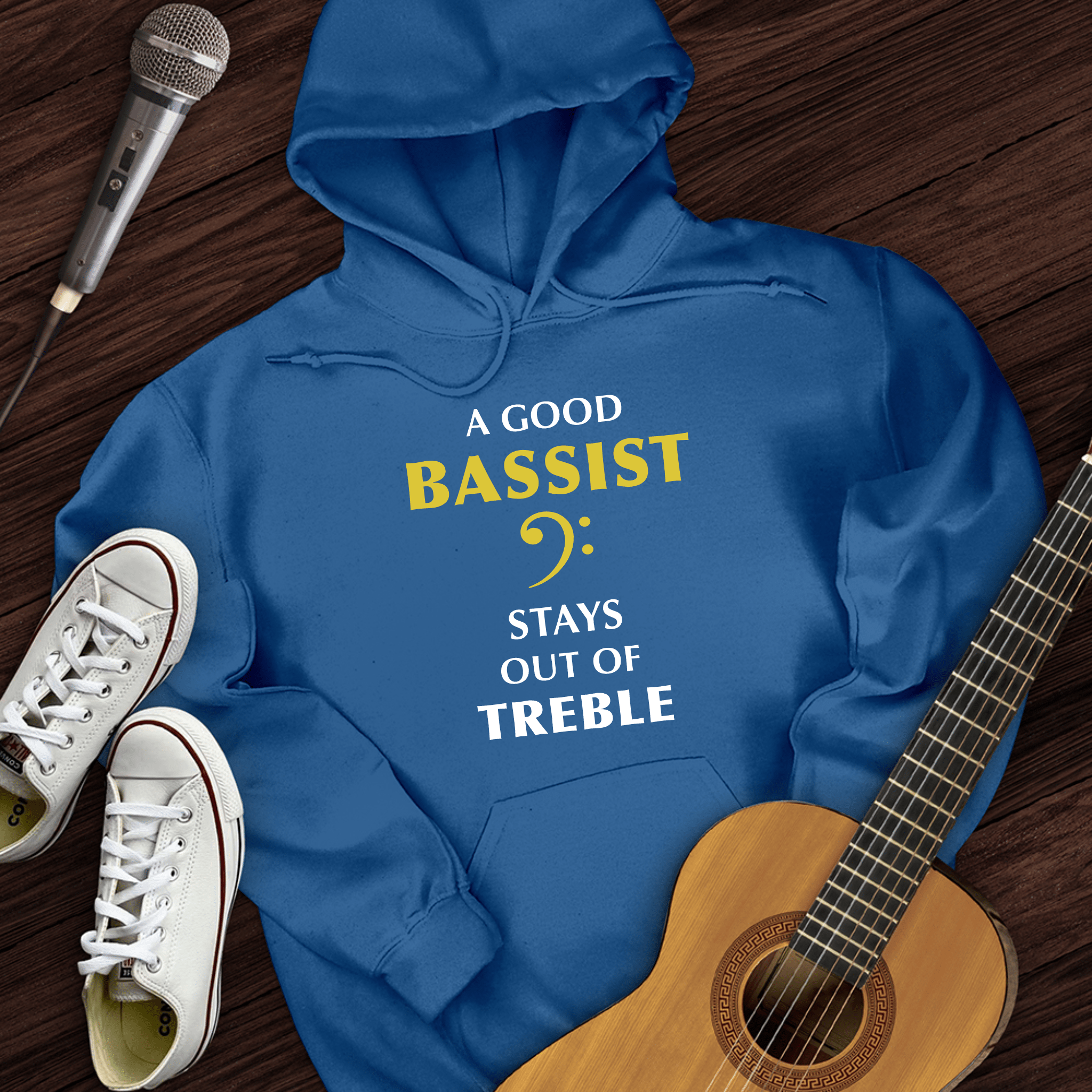 A Good Bassist Hoodie