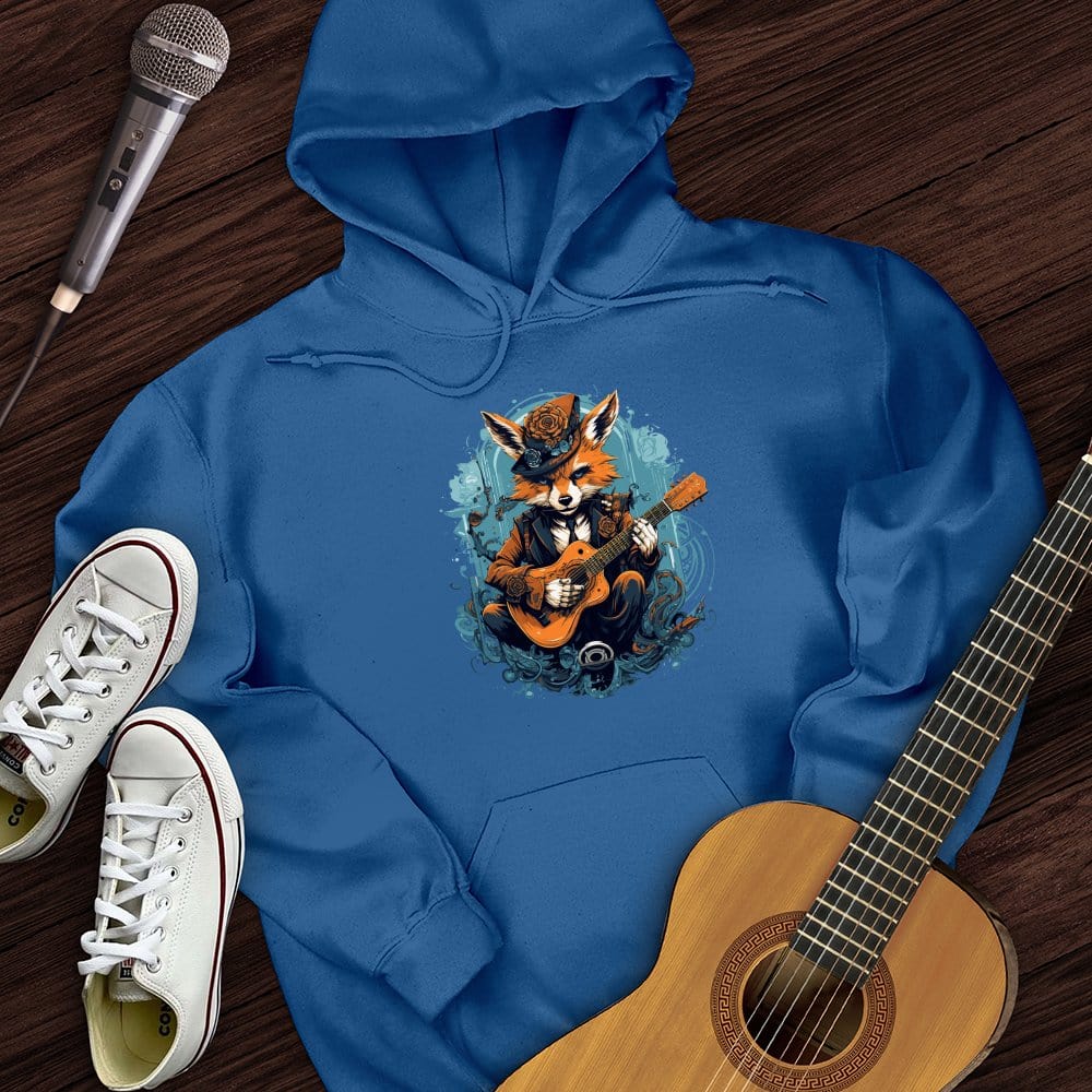 Fox Playing Guitar Hoodie
