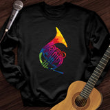 Colorful Horn Crewneck