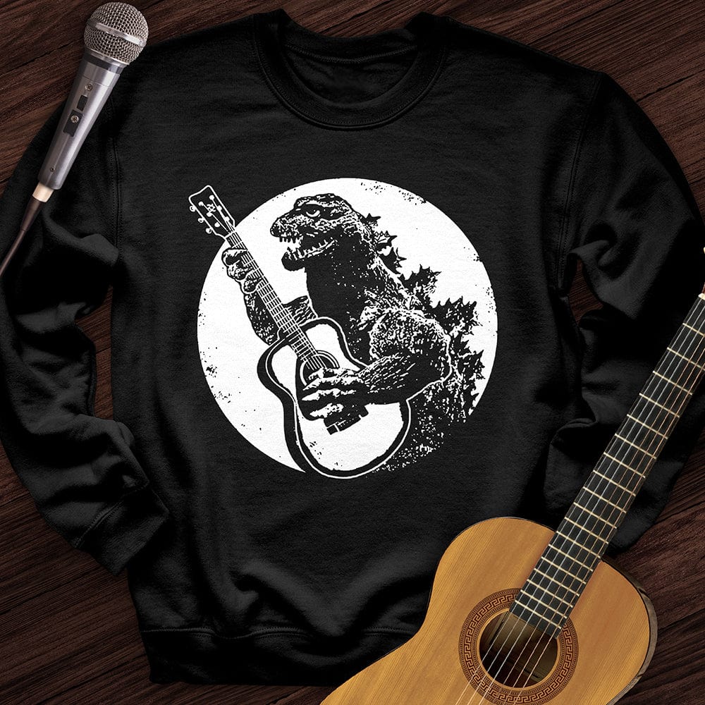 Dinosaur Guitar Crewneck