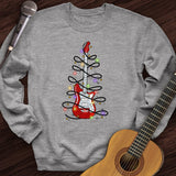 Guitar Christmas Lights Crewneck