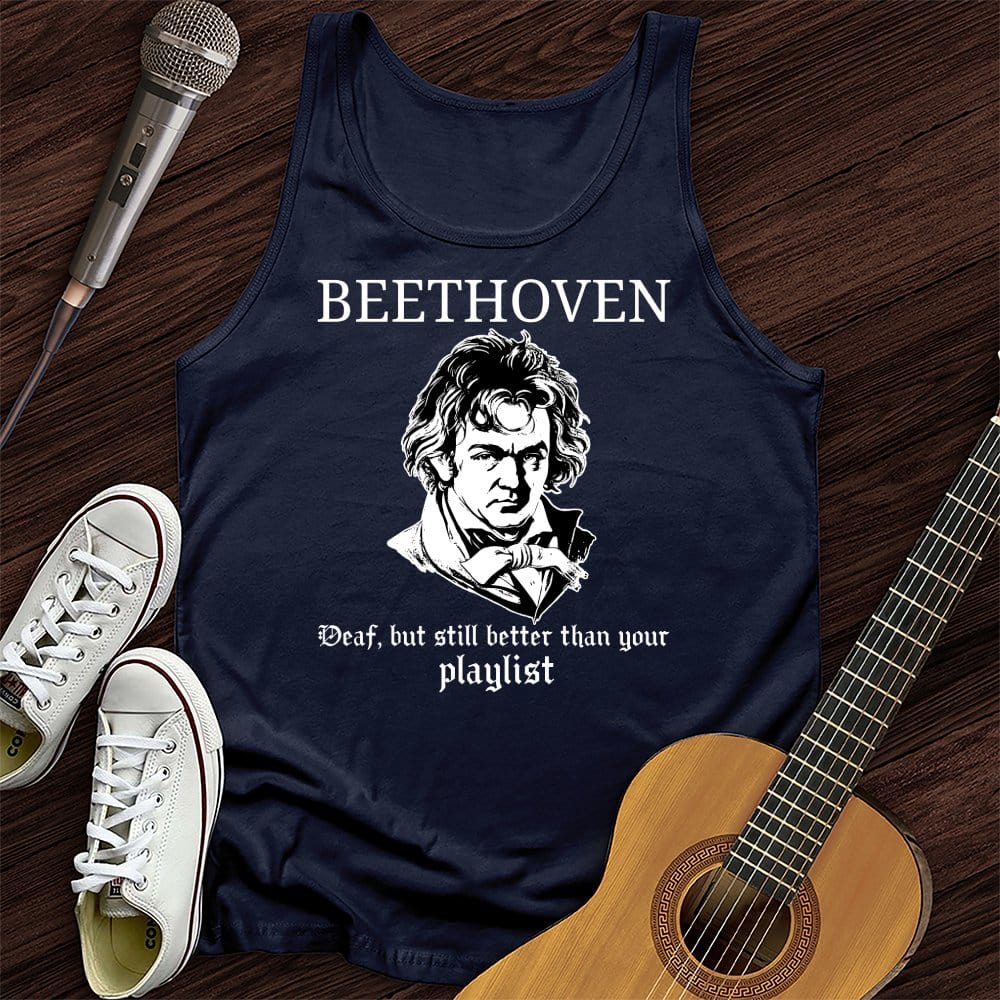 Beethoven Deaf Unisex Tank