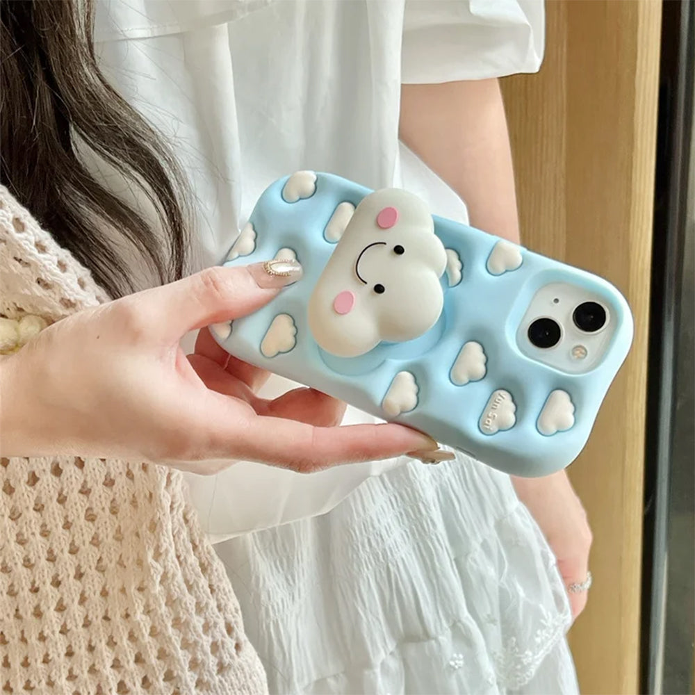 Puffy Clouds iPhone Case