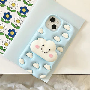 Puffy Clouds iPhone Case