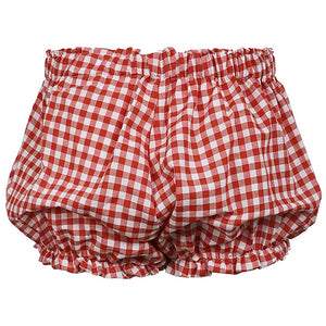Red Gingham Picnic Shorts
