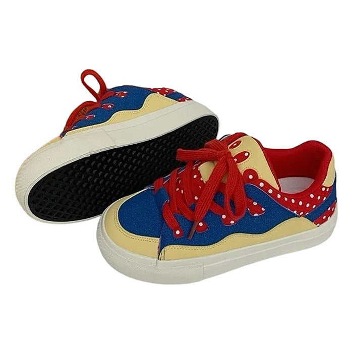 Red Polka Dot Skater Sneakers