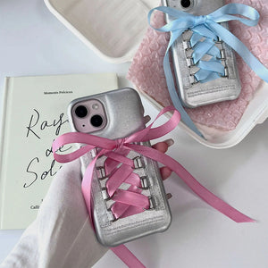 Balletcore Ribbon Lace Up iPhone Case