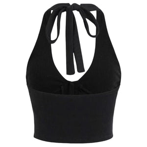 Emo Aesthetic Halter Top