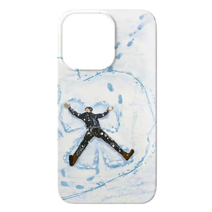 Snowy Couple iPhone Case
