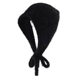 Soft Fuzzy Winter Bandana Hat
