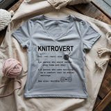 Knitrovert Lady V-neck
