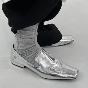 Dancing Life Square Toe Flat Loafers