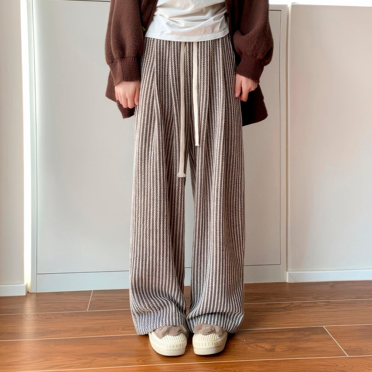 Coffee Break Knit Pants