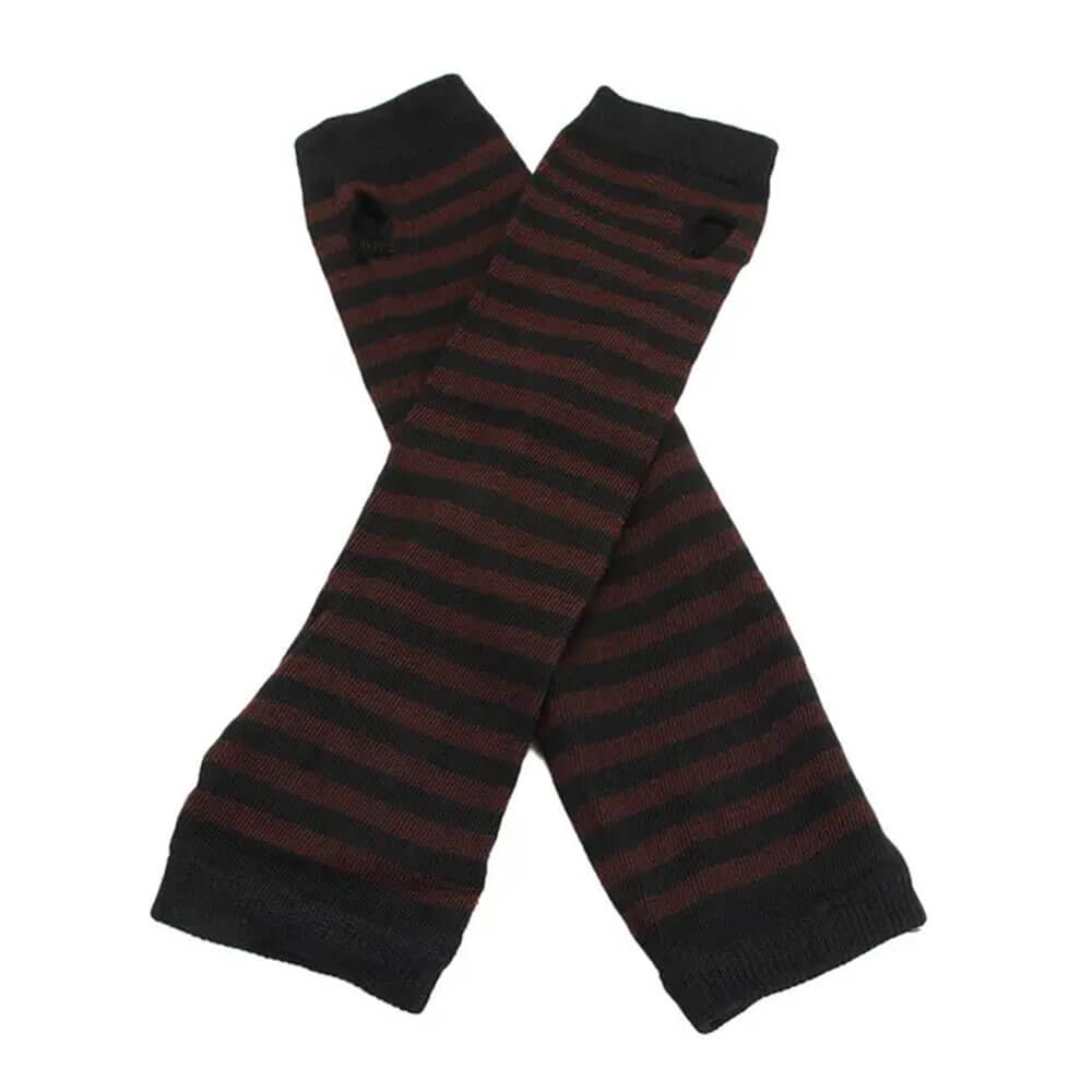 Like It's 2007 Striped Arm Warmers